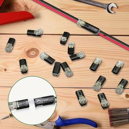 🏆Double-wire Plug-in Connector With Locking Buckle(40PCS)
