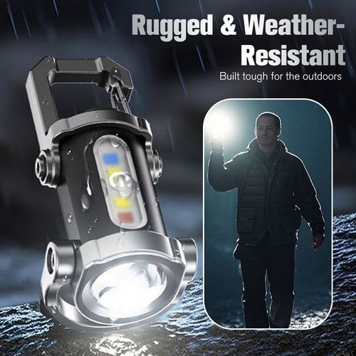 🔥🔥Portable Rechargeable Bright Keychain Flashlight🔥🔥