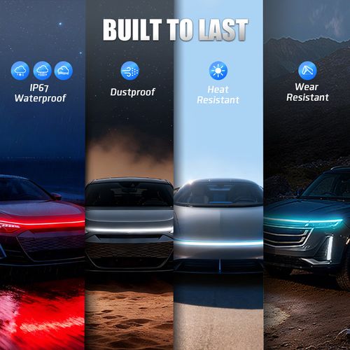 🔥Dynamic Scan HoodBeam Kit 50% OFF! Light up your hood with hypnotic smooth scanning effects! ✨