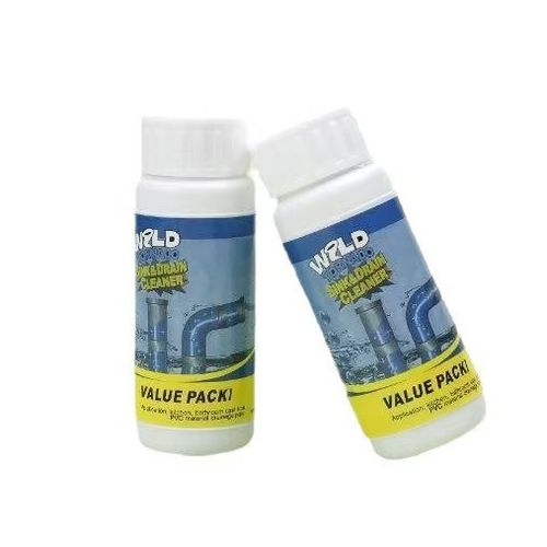 Instant Drain Cleaner – Destroys Clogs & Plaque – Works in Minutes – For Sinks, Drains & Pipes