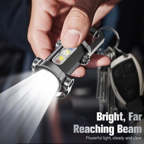 🔥🔥Portable Rechargeable Bright Keychain Flashlight🔥🔥