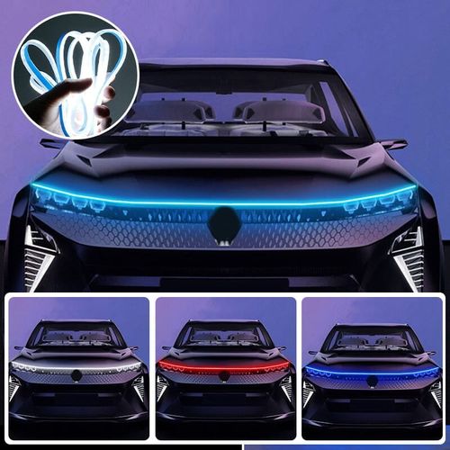 🔥Dynamic Scan HoodBeam Kit 50% OFF! Light up your hood with hypnotic smooth scanning effects! ✨