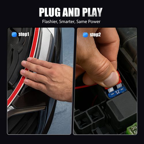 🔥Dynamic Scan HoodBeam Kit 50% OFF! Light up your hood with hypnotic smooth scanning effects! ✨