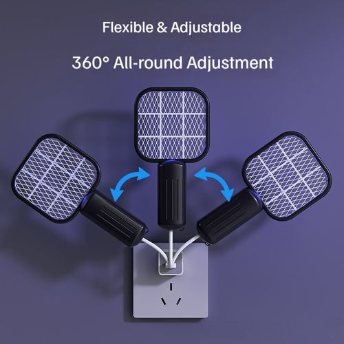 Zap Mosquitoes Instantly – USB Rechargeable & UV Attraction Mode 🦟⚡