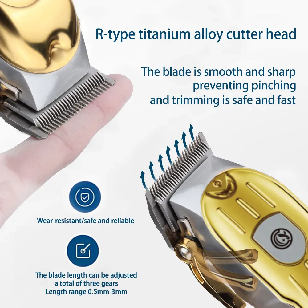Built‑in Lithium Battery + USB Charging + Long Use Time – The Hair Clipper That Ends Bad Barber Visits, Tugging, and Dead Batteries Mid‑Cut
