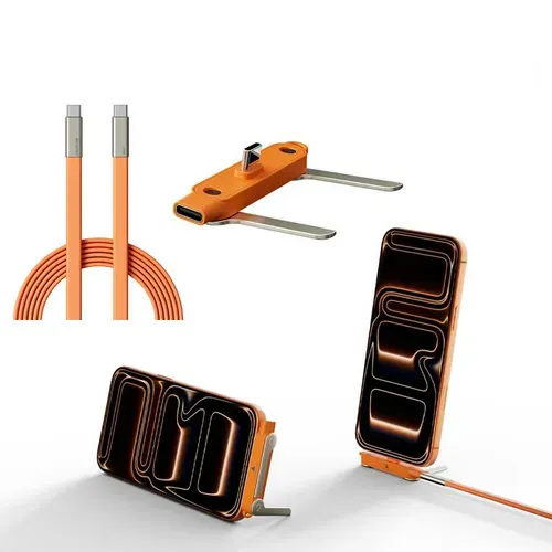Hate Holding Your Phone While It Charges? This Foldable Stand Sets You Free