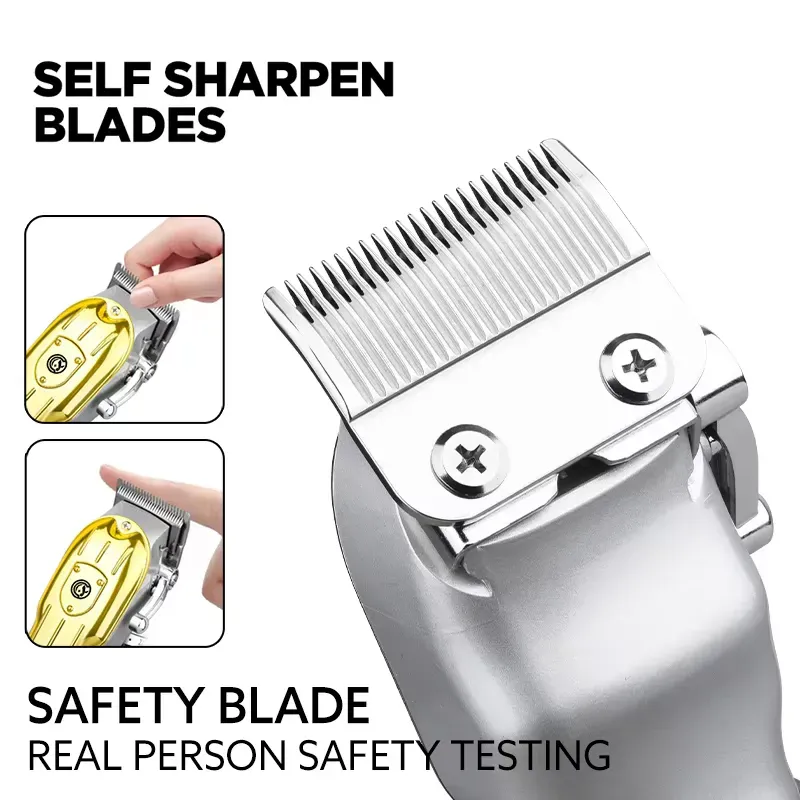 Built‑in Lithium Battery + USB Charging + Long Use Time – The Hair Clipper That Ends Bad Barber Visits, Tugging, and Dead Batteries Mid‑Cut