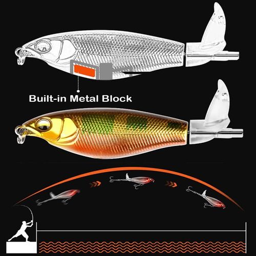 Fish Not Biting? This Surface Tractor Creates a Water Splash That Triggers Their Attack Instinct