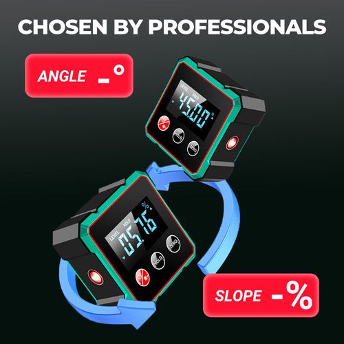 💥Magnetic Digital Angle Finder with Electronic Laser