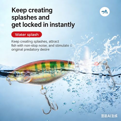 Fish Not Biting? This Surface Tractor Creates a Water Splash That Triggers Their Attack Instinct