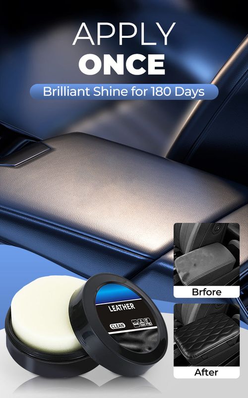 Leather Care Cleaning Cream - Deep Nourishing & UV Protection for Prolonged Leather Life