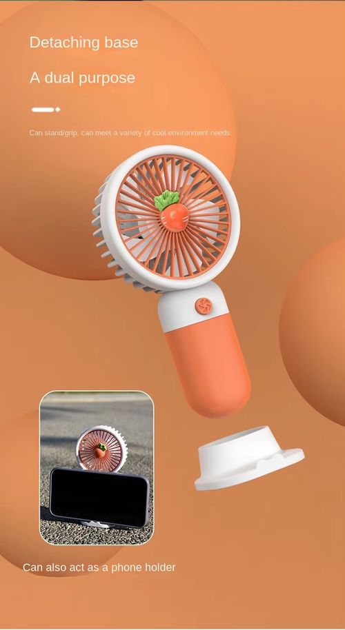 3-in-1 Portable Fan – Cool Air, Phone Stand, and Backup Battery