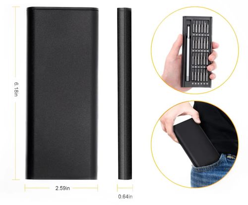 One Screwdriver to Fix Your Camera, Phone, Glasses, and Kids Toy Cars No More Junk Drawer Clutter