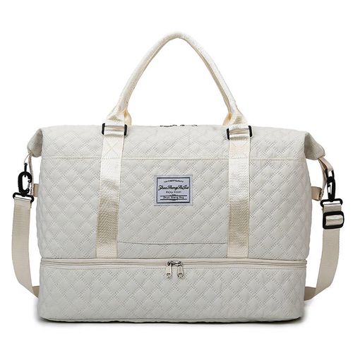 Large capacity wet and dry separation travel bag
