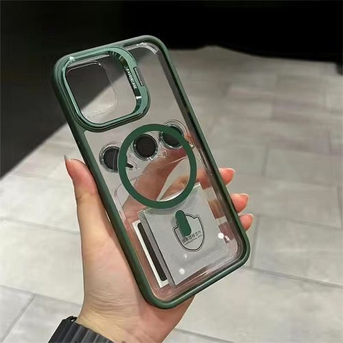 Suitable for iPhone16 lens invisible bracket mobile phone case Apple 15Pro Maax