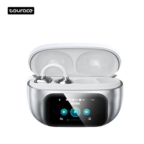 Digital display non-in-ear Bluetooth headset ear clip type long-life bone conduction wireless Bluetooth headset