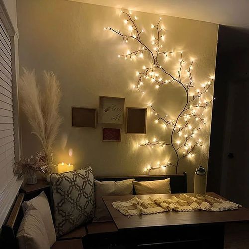 🌟🌿 7.5Ft LED Willow Vine Lights – Enchant Your Space with Soft, Magical Glow 🌿🌟