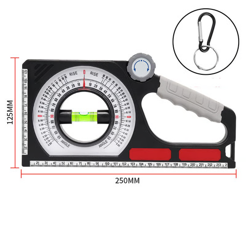 Portable mechanical inclinometer