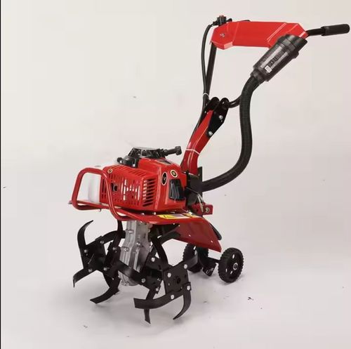 Powerful Multi-functional Mini Rotary Tiller Walk Behind Tiller Garden Cultivator