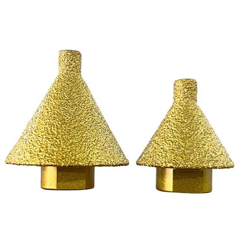 38mm, 50mm M10  combination angle grinder diamond chamfer drill bit punching expansion tile ceramic bevel hole trimming thread drill bit