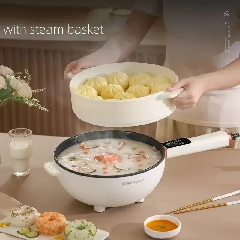 Large capacity multifunctional electric frying pan