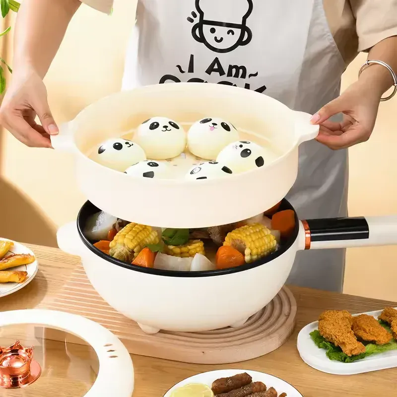 Large capacity multifunctional electric frying pan