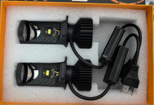 Y6D lens high and low beam integrated suitable for car and motorcycle H4 universal headlight LED headlight super bright spotlight