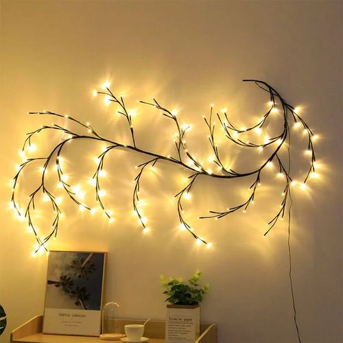 🌟🌿 7.5Ft LED Willow Vine Lights – Enchant Your Space with Soft, Magical Glow 🌿🌟