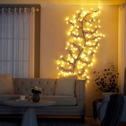🌟🌿 7.5Ft LED Willow Vine Lights – Enchant Your Space with Soft, Magical Glow 🌿🌟