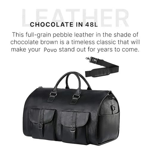 🧳 THE CONVERTIBLE DUFFLE GARMENT LUGGAGE（With wheels）