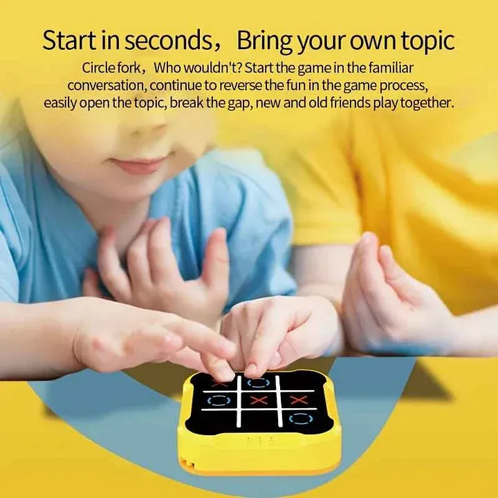 FunTicTacToe: Interactive Electronic Tic Tac Toe Game for All Ages