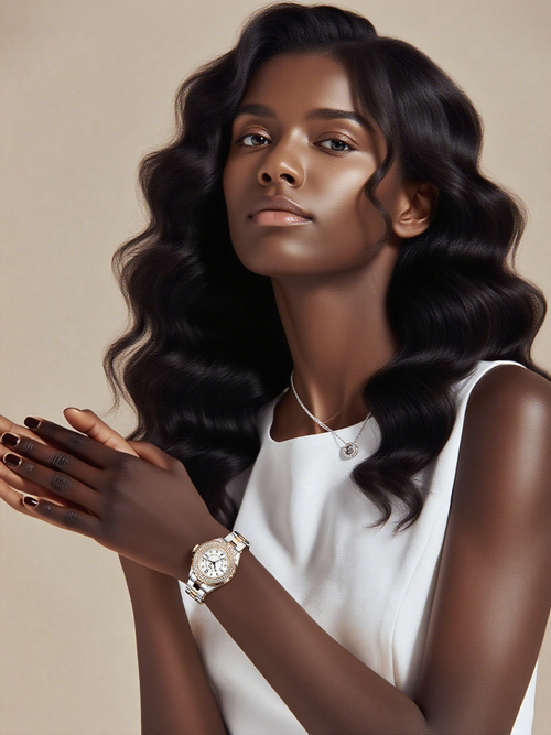 IW women's quartz watch, women's starry sky watch, diamond studded waterproof belt watch