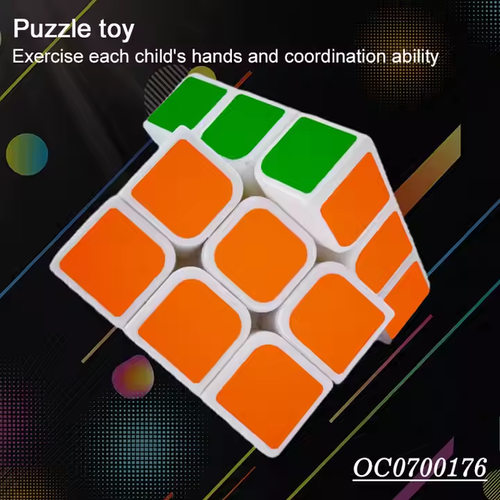 Kids Adults Safety Plastic Stress Reliever Fidget 3d Puzzle Cube Toy Set