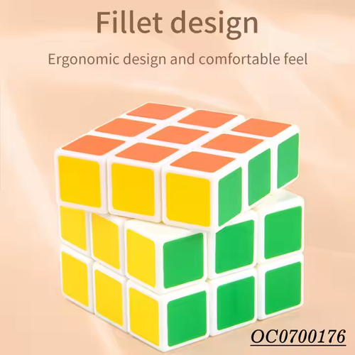 Kids Adults Safety Plastic Stress Reliever Fidget 3d Puzzle Cube Toy Set