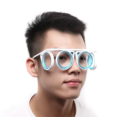 Technology Anti-motion Sickness Boat Aircraft Lens-free Portable Folding Adult Liquid Glasses Goggles