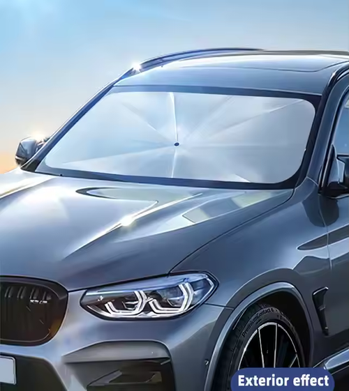 Car Sunshade Umbrella UV Protection Car Umbrella Tents Portable Car Window Solar Sunshade Umbrella