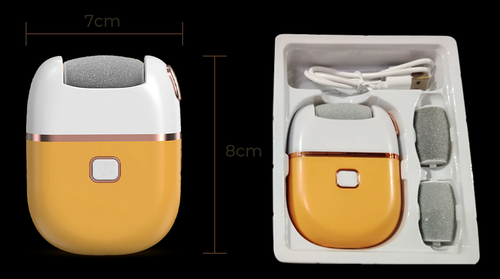 IFINE Beauty Rechargeable Pedicure Tool Electric Foot Peeling Grinding Machine Callus Remover Foot Grinder for Dead Skin Removal