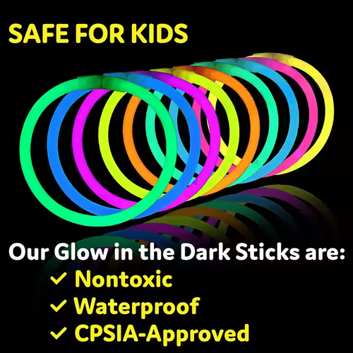 🔥Hot Sale Buy 100 Get 100 Free🔥 Party Fluorescence Light Glow Sticks Bracelets Necklaces Neon for Wedding Party Glow Sticks Colorful Glow Stick