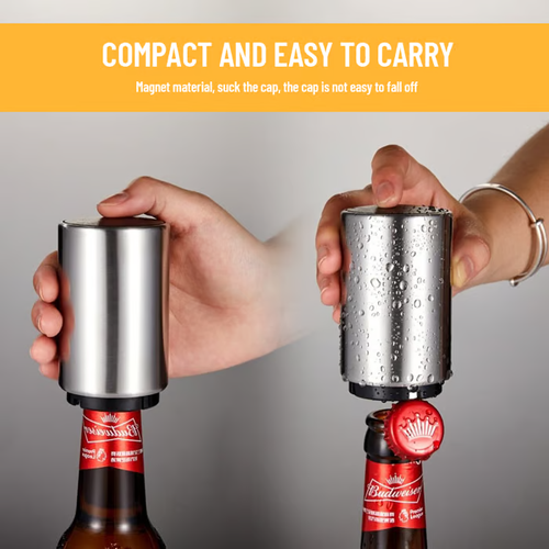 🔥2025 New Arrival👍🏻Magnet-Automatic Beer Bottle Opener