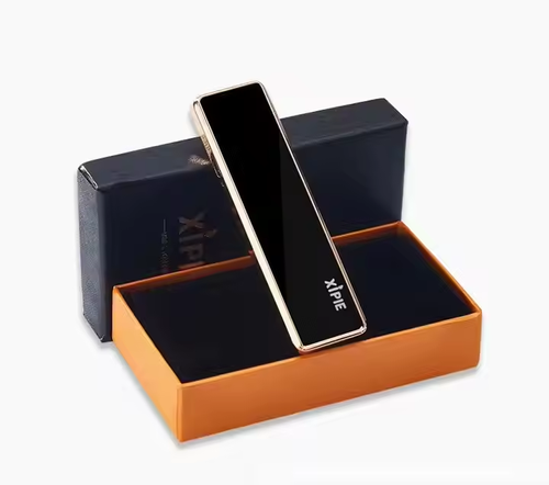 Newest Custom black Flame Heat Wire Mini Electric USB Charging Cigarette Lighter