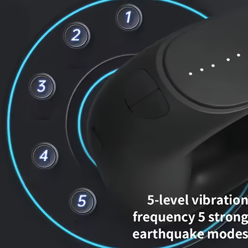 Fascia Ring Massager 5 Applications, 5 Modes, 5 Frequencies - Fully Upgraded Multifunctional Fascia Ring Massager | Portable And Convenient - Includes Adjustable Back Support Strap - Suitable for Waist, Legs And Full-body Use - The Perfect Gift!