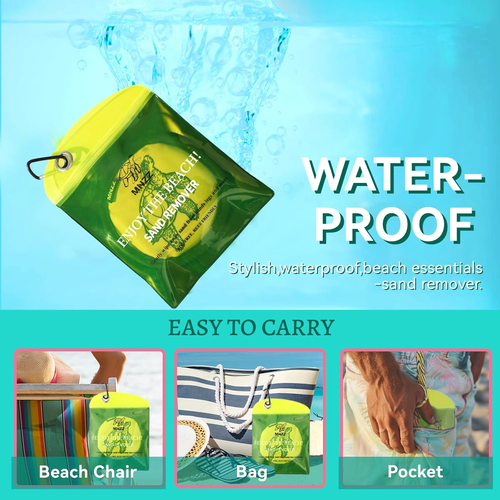Hot Seller Beach Sand-Removal Bag – A Must-Have for Seaside Fun: Highly Efficient Outdoor Sand-Wiping Bag