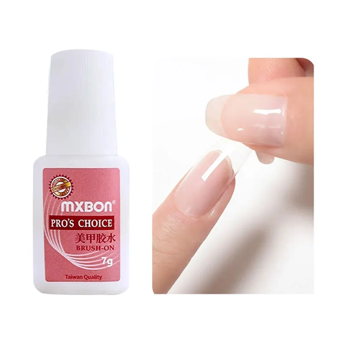 100 Pieces French Short Style False Nails 10 Sizes Finger Sticker Extension Tool for DIY Nail Salons