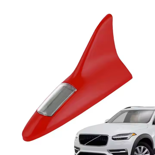 Shark Fin Antenna Decorative Light Solar Powered Car Decorative Lights Solar Shark Fin Car Styling Automobile Exterior Decor
