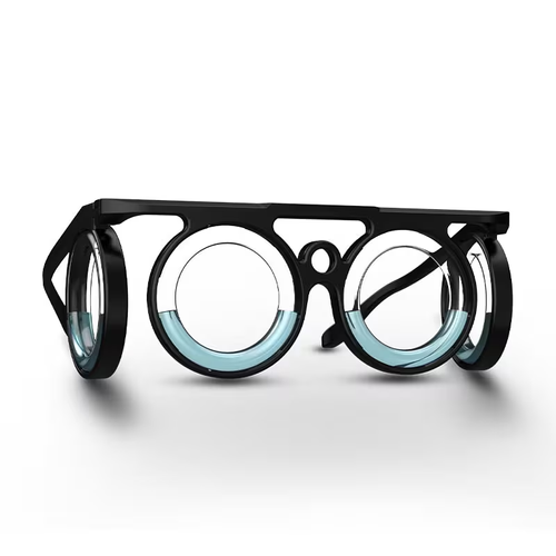 Technology Anti-motion Sickness Boat Aircraft Lens-free Portable Folding Adult Liquid Glasses Goggles