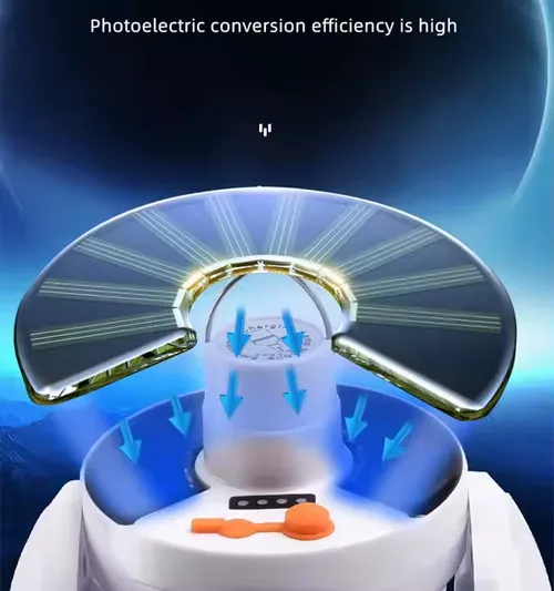 Solar Charging Camping Light Multifunctional Portable Rechargeable Pold Light