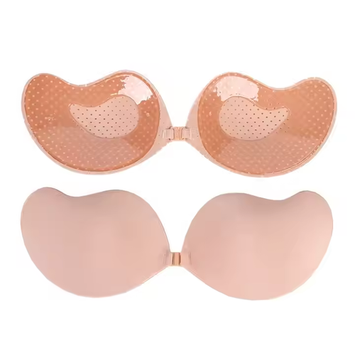 Black C size bra for Women Strapless Bras for Women Hot Sex Adhesive Plus Size Cotton Sexy Invisible Backless Cup Sticky Bra