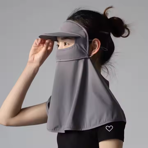 💥Maximum Sun Protection! Anti - UV Visor Hat with Neck & Ear Shielding