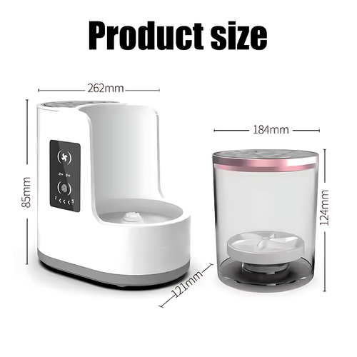 Revolutionary Electric Makeup Brush Cleaner - Effortless Cleaning, Quick Drying & Perfect Care!