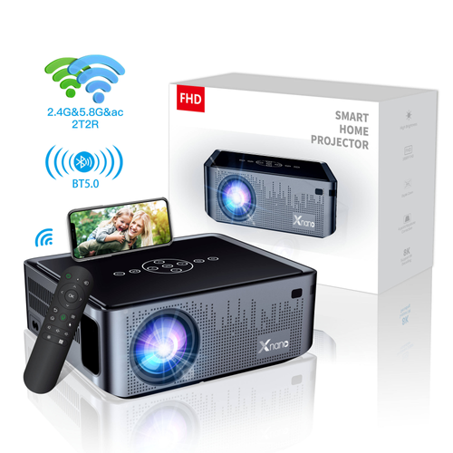 Ozon Ultra HD Projector - 8K Decoding Home Theater Projector for Bedroom & Business Meetings